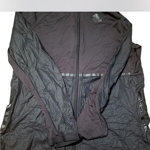 Adidas Men's Charcoal Windbreaker